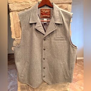 Walls Men's Wool Western Ranch Vest